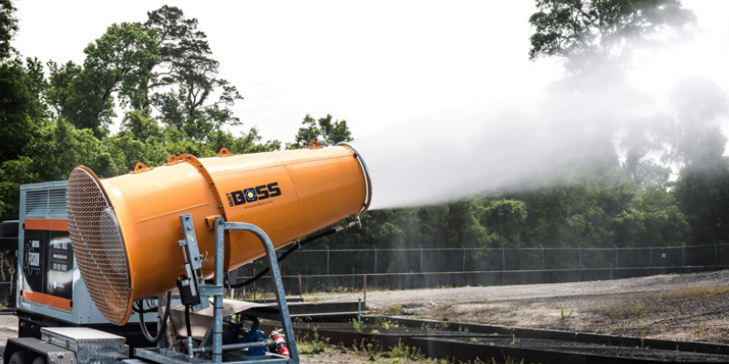 Molasses for dust suppression