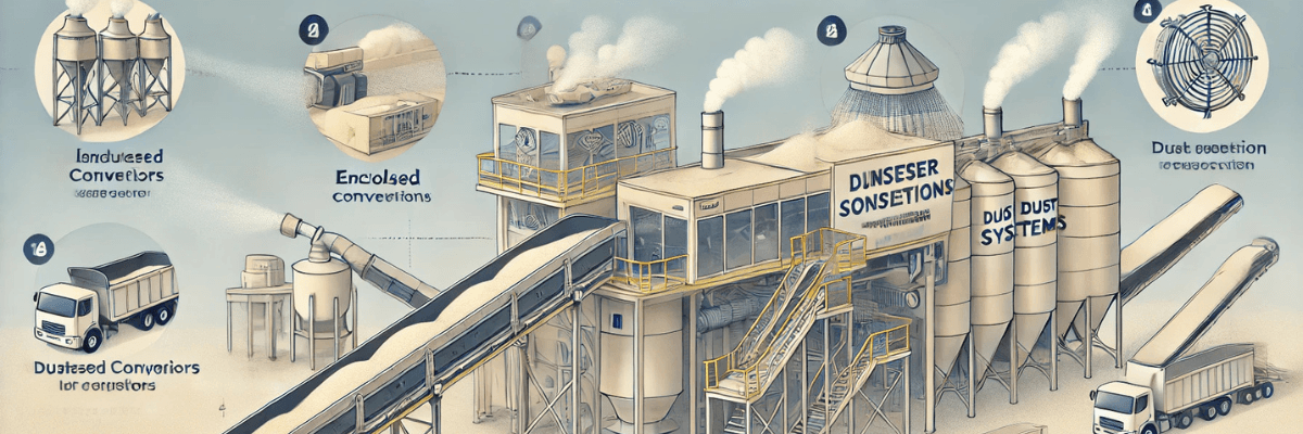 Reducing Dust Emissions in Conveyor Systems: Key Strategies and Techniques