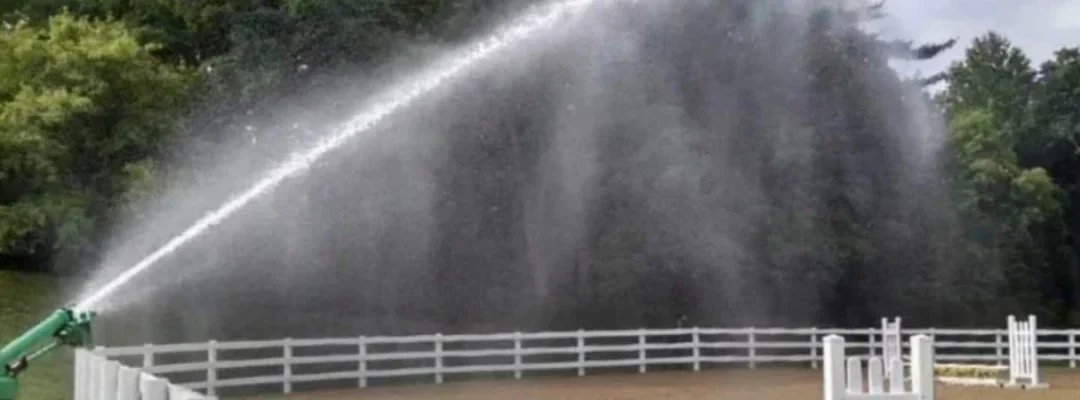 Water sprinkler for dust suppression