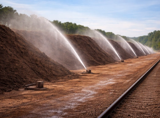 How a Dust Suppression Sprinkler System Works